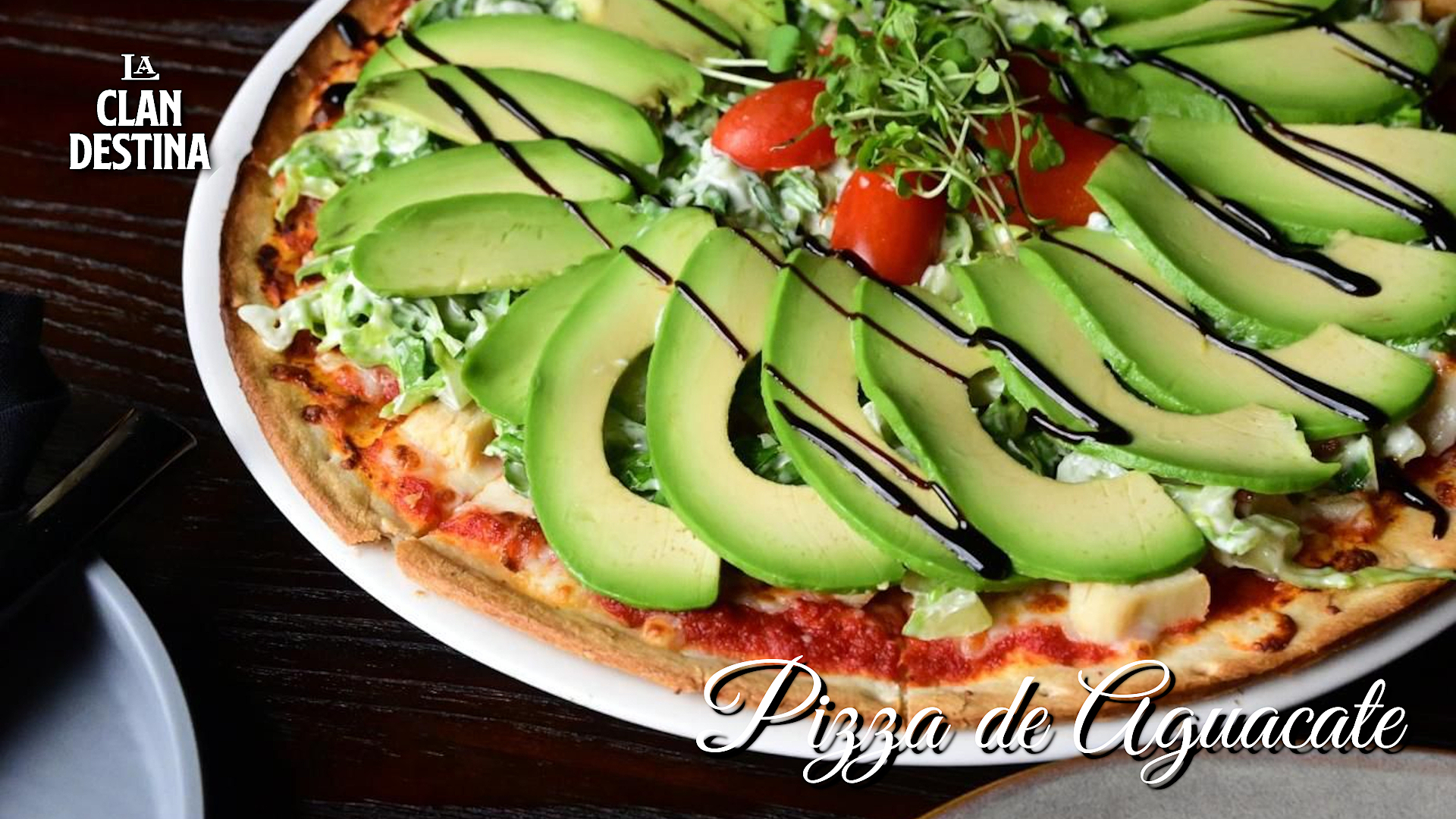 Pizza de Aguacate